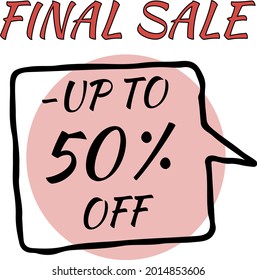 best discount trendy sign price and percentage isolated modern graphic style vector illustration.