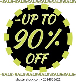 best discount trendy sign price and percentage isolated modern graphic style vector illustration.