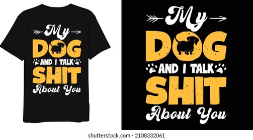 Best Dog Lover T-shirt Template