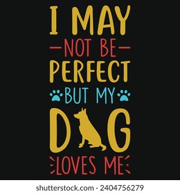 Best dogs lovers dogs love puppy lover pug paw typography or graphics tshirt design 