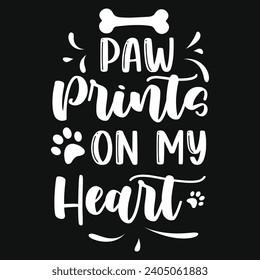 Best dogs lovers dogs love puppy lover pug paw typography or graphics tshirt design