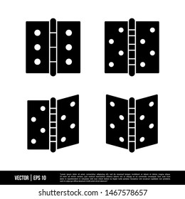 The best of Door Hinge icons vector collection, illustration logo template in trendy style. Suitable for many purposes.
