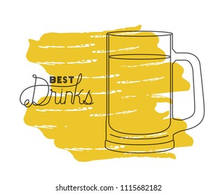 best drink jar drawn