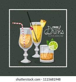best drinks set icons