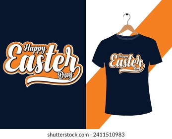 Best Easter Day T-shirt design. Typography graphic vector t-shirt design. vintage retro badge t-shirt.