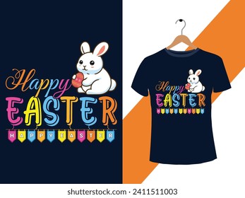 Best Easter Day T-shirt design. Typography graphic vector t-shirt design. vintage retro badge t-shirt.