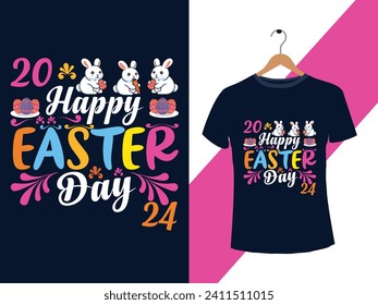 Best Easter Day T-shirt design. Typography graphic vector t-shirt design. vintage retro badge t-shirt.