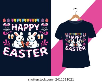 Best Easter Day T-shirt design. Typography graphic vector t-shirt design. vintage retro badge t-shirt.