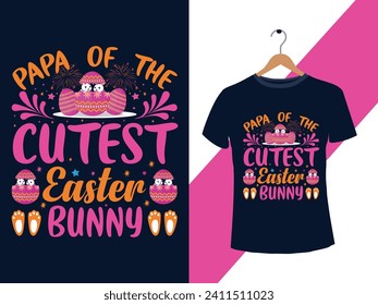 Best Easter Day T-shirt design. Typography graphic vector t-shirt design. vintage retro badge t-shirt.