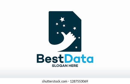 Best Education logo designs, Best Book logo, Best Data logo designs template