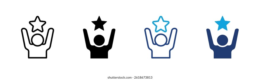 Best Employee Icon Element For Design