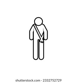 Best Employee Icon. Exemplary Worker Symbol.
