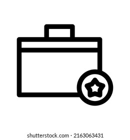 best employee icon or logo isolated sign symbol vector illustration - high quality black style vector icons
