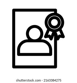 best employee icon or logo isolated sign symbol vector illustration - high quality black style vector icons
