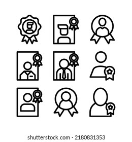 Best Employee Icon Or Logo Isolated Sign Symbol Vector Illustration - Collection Of High Quality Black Style Vector Icons
