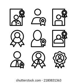 best employee icon or logo isolated sign symbol vector illustration - Collection of high quality black style vector icons
