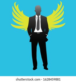 Best employee of the month vector