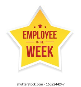Employee Of The Week Images Stock Photos Vectors Shutterstock