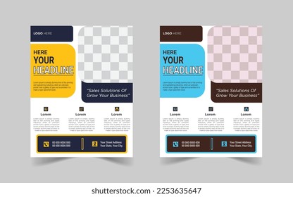 The Best And Exclusive Corporate Flyer Template Design