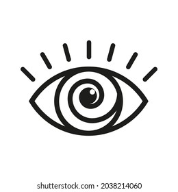 Best Eye Icon Vector Design Template logo