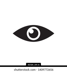 The best eye icon vector, illustration logo template in trendy style. Can be used for many purposes.
