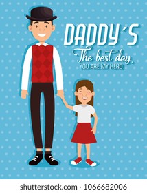 best father with daughter avatars