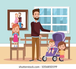 best father in the dining room characters