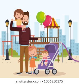 best father in the park characters