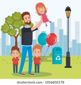 best father in the park characters