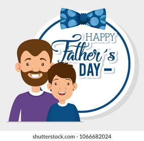 best father with son characters