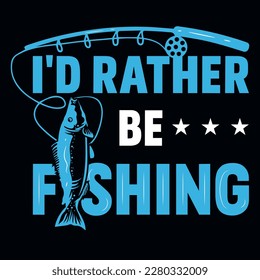 Best fishing graphics or typographic tshirt design