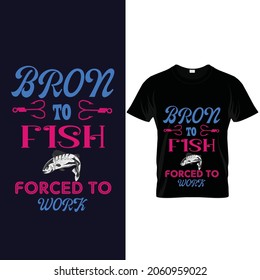 best fishing t- shirt design 