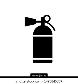 The best Flame Extinguisher icon vector, illustration logo template in trendy style. Suitable for many purposes.

