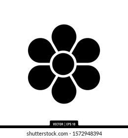 The best Flower icon vector, illustration logo template in trendy style. Suitable for many purposes.
