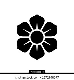 The best Flower icon vector, illustration logo template in trendy style. Suitable for many purposes.
