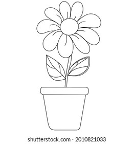 Beste Blumensymbol-Vektorgrafik, Illustrations-Logo-Vorlage im trendigen Stil. Geeignet für viele Zwecke.