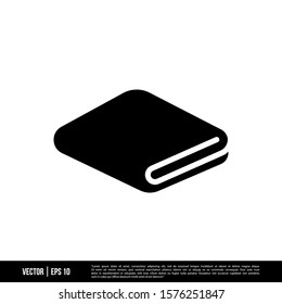The best Folded Towel icon vector, illustration logo template in trendy style. Suitable for many purposes.
