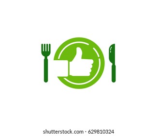 Best Food Icon Logo Design Element