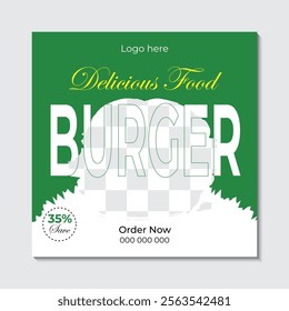 Best Food Social Media ads Poster Design