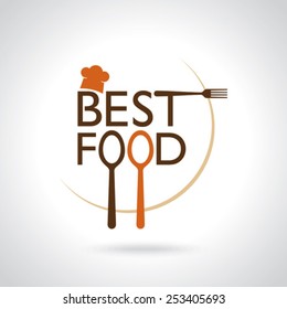 Best Food  Vector Icons, Sign, Symbol Template