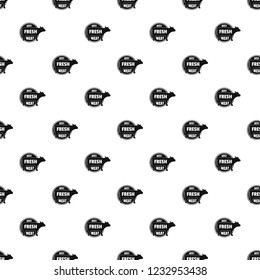 Best fresh meat pattern seamless vector repeat geometric for any web design