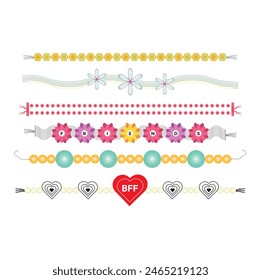  Best friend bracelet. International friendship day ,
