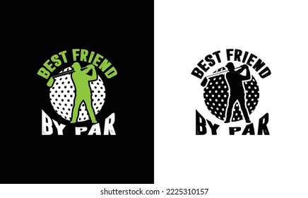 Design des Golf Quote T-Shirts, Typografie