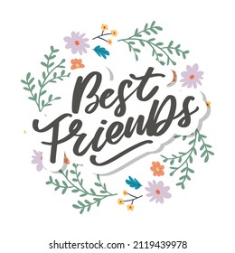 Best Friend Forever Frienship Day soul sister with heart lettering design best friend forewer bff besties svg