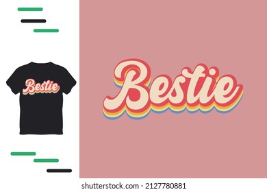 Best friend t shirt design