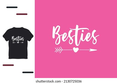 Best friend t shirt design