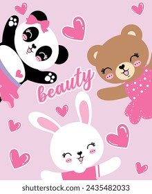 best friends beauty girl animal cute 