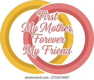 Ilustración vectorial de diseño de tipografía de infinito de Best Friends Forever para lealtad de vínculo de amistad y camisas a juego de bff sobre fondo transparente.