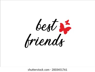 best friends forever  summer time happiness ı love summer days lettering hand drawn vector art sun flower lettering hand drawn vector art positive stationary bff friendship soul sisterhood red hearts