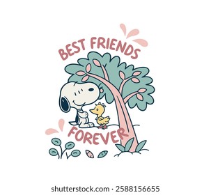 Best Friends Forever vector unique design